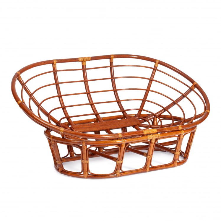 Диван MAMASAN/МАМАСАН 23/02 W /с подушкой/ подушка 182х119 см, 169х102х80 см, Cognac (коньяк), ткань, коричневый, 3М7-147_4