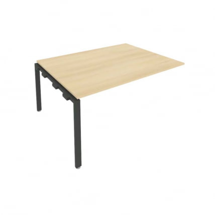 Проходной наборный элемент переговорного стола Metal System Б.ППРГ-4 Акация/Антрацит_0