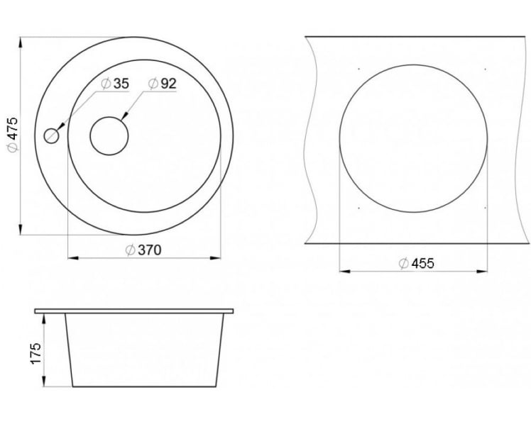 Мойка Paulmark Gelegen PM404800-BE_2