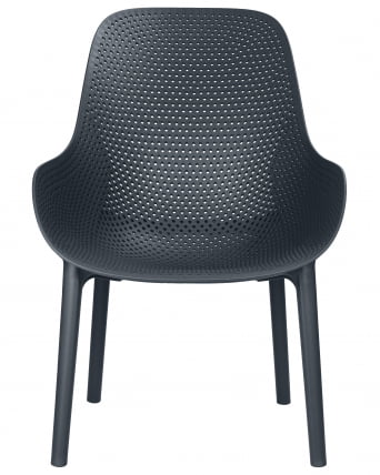 Кресло ДОБРИН ЛОНЗО (антрацит (ГР-12) с УФ-защитой) 4 шт / DOBRIN LONZO (GR-12)_6