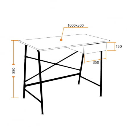Cтол WD-12 Burnt_9