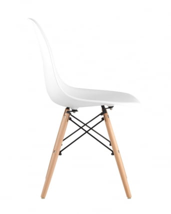 Стул Eames Style DSW белый (разборный каркас)_1
