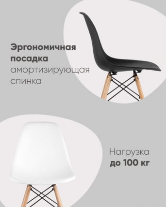 Стул Eames Style DSW желтый (разборный каркас)_3