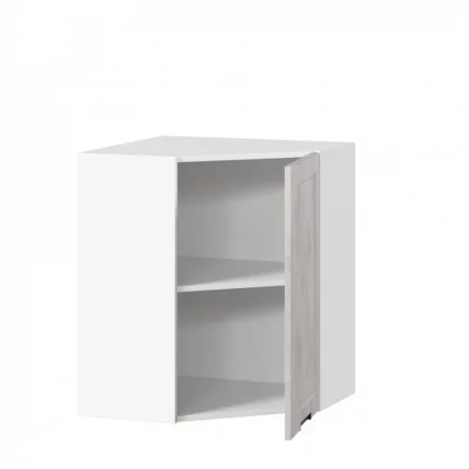 Шкаф кухонный угловой 600 Джамис ЛД 296.610.000.032 Белый Белый камень_1