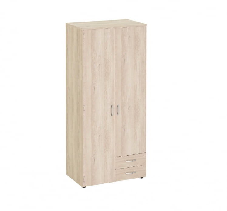 Шкаф для одежды с полками и штангой Альфа 64.105 Дуб Кронберг_0