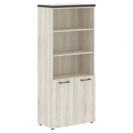 Шкаф с 1 комплектом глухих малых дверей и топом THC 85.5 Сосна Эдмонд_0