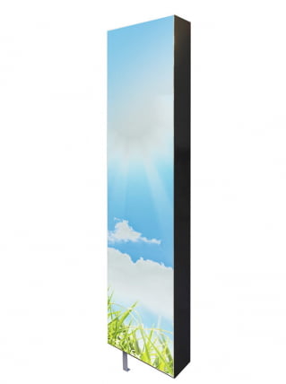 Поворотный зеркальный шкаф Драйв Шелф Арт (правый) Беленый дуб_10