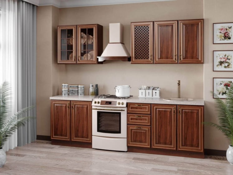 Кухонный гарнитур Кантри №08 Ноче Таволато_0