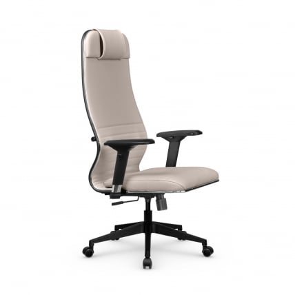 Кресло руководителя Мetta L 1m 38K2/4D Infinity Easy Clean (MPES) Комплект 8 Светло-бежевое_1