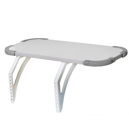 Полка задняя с проставкой Polka_z 3/750 Белая Серая_0