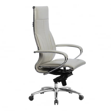 Кресло руководителя Samurai Lux Белый лебедь_2