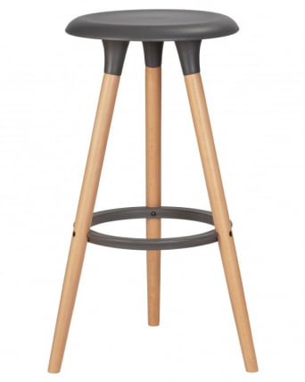 Табурет барный DOBRIN ROYCE Темно-серый GR-04_1