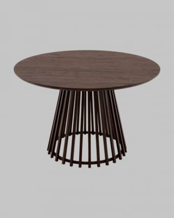 Стол обеденный Daphne 120*75 см орех_0