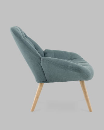 Кресло Олби Квадро зеленый_3