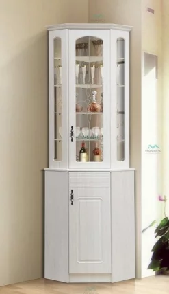 Шкаф-витрина угловая В-2 Венеция_1