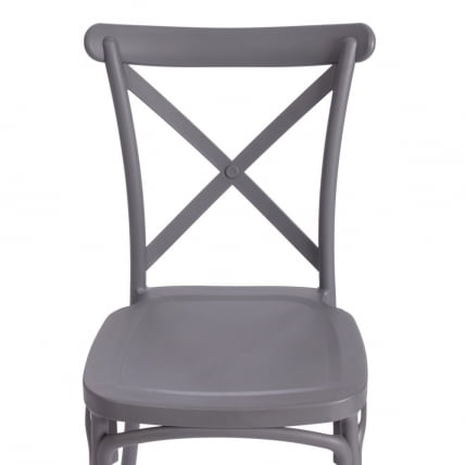 Стул CROSS (mod. PL24) / 1 шт. в упаковке пластик, 48 х 58 х 89 см, Dark-grey (темно-cерый) 15537_6