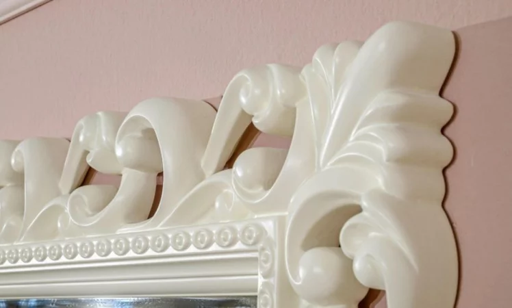 Зеркало настенное Классика тип 2 ЛД 663.160.000 Алебастр_3