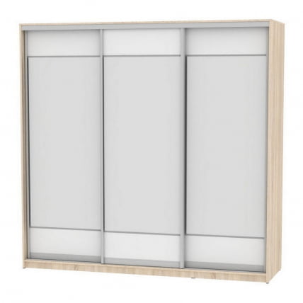 Шкаф-купе Б-220х235х60-2(ДСС-Белый-Д8Д8Д8) / B-220х235х60-2(ДСС-Белый-D8D8D8)_0