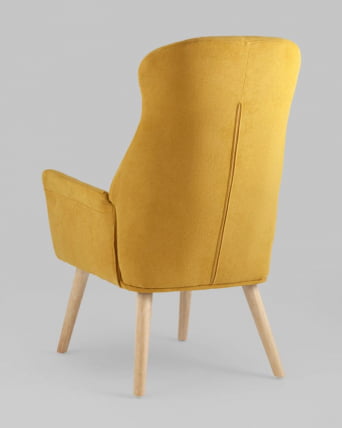 Кресло Парлор Желтый_2