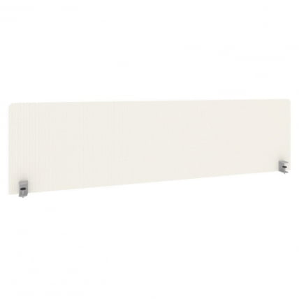 Экран тканевый для стола L1800мм Metal System Б.ТЭКР-5 Белый_0