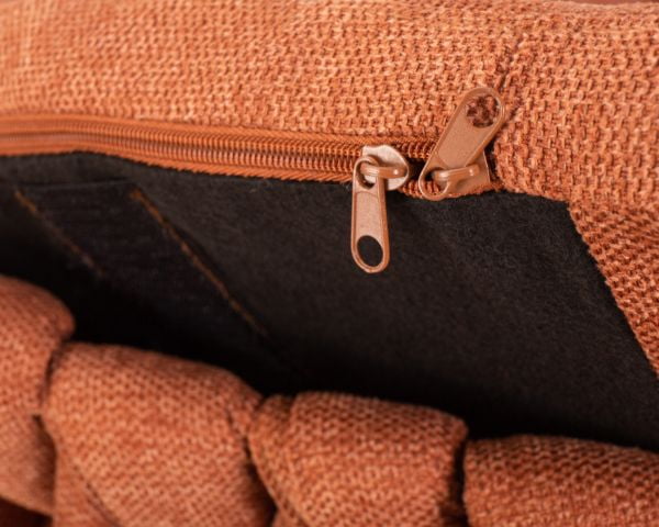 Стул барный ДОБРИН ЛЕОН (оранжевая ткань (ЛАР 275-27)) 2 шт / DOBRIN LEON (LAR_3