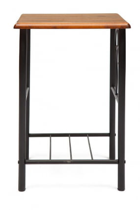 Тумба прикроватная ПИCCОЛО Черный/красный дуб / PICCOLO_1