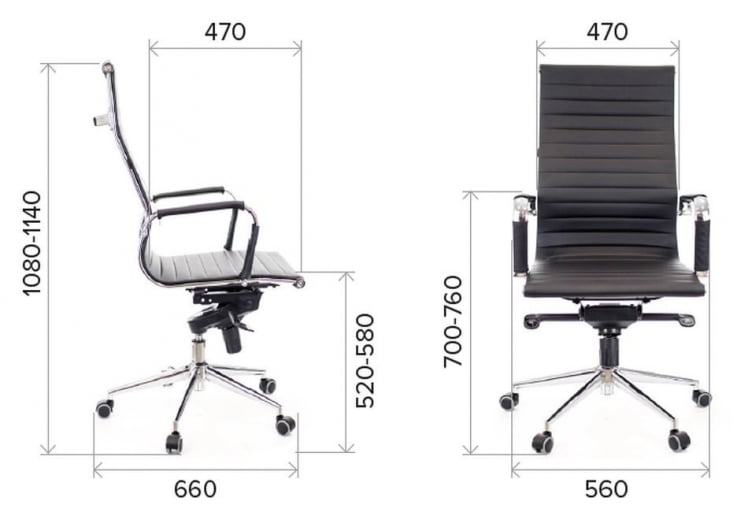 Кресло руководителя Everprof Rio M Экокожа Triks Красный_4