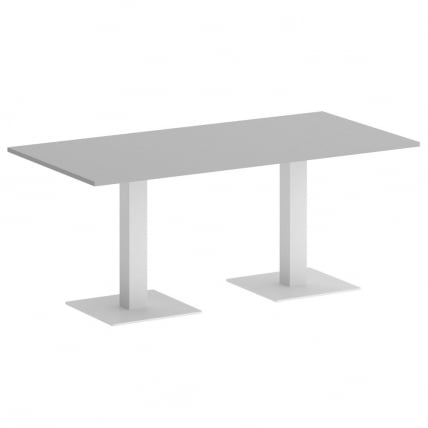 Стол прямоугольный HOME OFFICE VR.SP-5-180.2 Серый/Белый металл_0