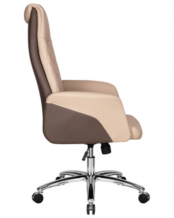 Офисное кресло для руководителей ДОБРИН ЛЕОНАРД (коричнево-бежевый) / DOBRIN LEONARD_2