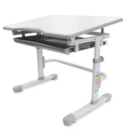 Комплект парта и стул с чехлом RIFFORMA SET-10 Белый Серый_4