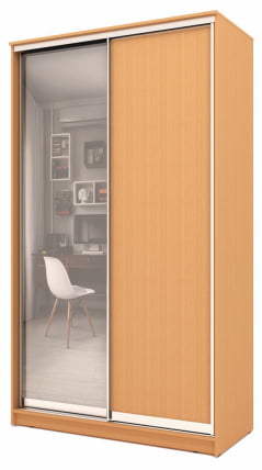 Шкаф-купе Хит-23-17-15 Бук бавария светлый_0