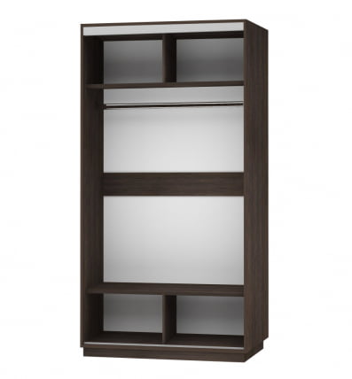 Шкаф-купе двухдверный Экспресс Хит Париж/Венге_1