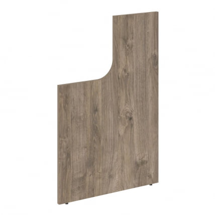 Стойка (боковина) завершающая высокая с вырезом левая ONIX О.R-SVV(L) Тиквуд Темный_0