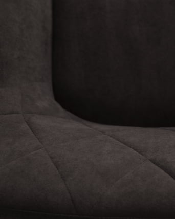 Стул обеденный DOBRIN ROBY велюр Catania Espresso_10