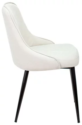 Стул для кухни Бюрократ KF-5 Молочный Velvet 20_2