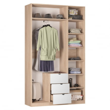 Шкаф распашный R-230х135х45-3-TR(ЯАТ)_1