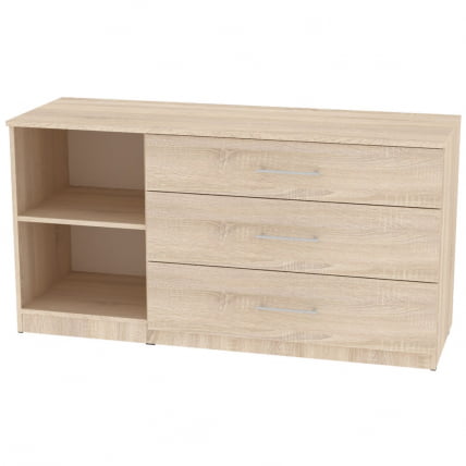 Комод Калисто(K48)699х1352х468ручкарейлинг160мм(Венге)_1