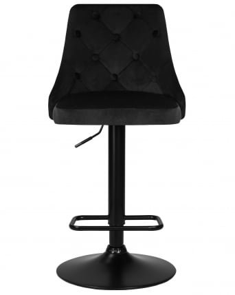 Стул барный DOBRIN JOSEPH BLACK (черный велюр (MJ9-101))_5