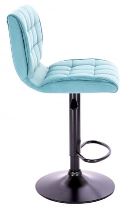 Барный стул Everprof Richy Ткань Бирюзовый_2
