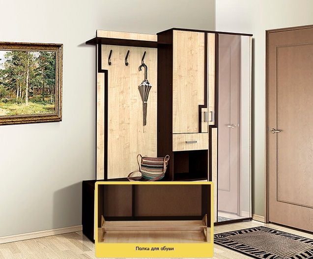 Набор мебели для прихожей Саша 6 Правый_1