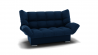 Диван Клик-Кляк (ЗР) Цвет фасада: Синий; Тип: Прямой; Материал фасада: Металл/Велюр_852498