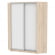 Шкаф-купе YA-198х1250-5(ДСС-Белый-D6D6)_359678