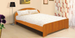 Кровать 1600 х 2000 с низкой ножной спинкой Ясень шимо светлый_264225