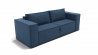 Диван Хилтон-1 (ЗР) Цвет фасада: Синий; Тип: Прямой; Материал фасада: Металл/Велюр_897041