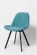 Стул К 21 black Бирюзовый (РС 21\ч)_280466