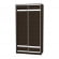Шкаф-купе B-220х120х60-1(Венге-D9D9)_357634