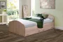 Кровать с ящиками на уголках №1 ЛДСП 1400*1900 Ясень Анкор светлый_213687