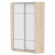 Шкаф-купе YA-230х1250-1(ДСС-Белый-D4D4)_345064