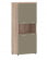 Шкаф с 2-мя комплектами глухих малых дверей и топом Torr LUX TLHC 85.4 Дуб Каньон Капучино_655514