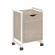 Тумба на колесных опорах с распашным фасадом LOFT VR.L-T2.K Металл белый Дуб Аттик_226937